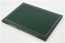 Fuzzy Zoeller Signed 1979 Masters Tournament Green Annual Book JSA ALOA