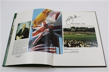 Seve Ballesteros Signed 1980 Masters Tournament Green Annual Book JSA ALOA