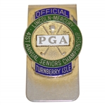 PGA Seniors Championship at Turnberry Isle Officials Badge/Clip