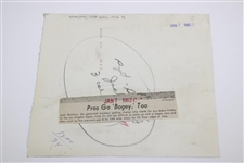 Jack Nicklaus 1962 Pro Debut Los Angeles Open Press Photo - Jan 7th 