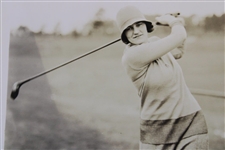 Maureen Orcutt Original Photo Swinging Pose - Signed On Back