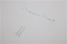 Maureen Orcutt Original Photo Swinging Pose - Signed On Back