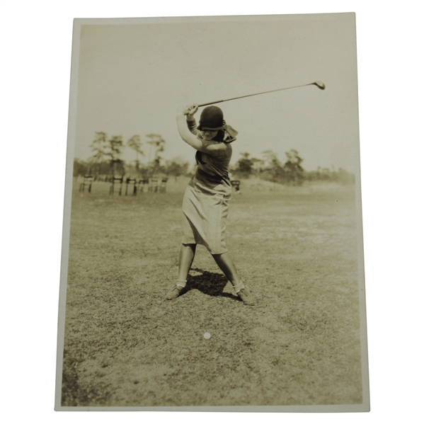 Maureen Orcutt Original Photo Signed On Back w/Three Time North & South Champion 1930-21-32