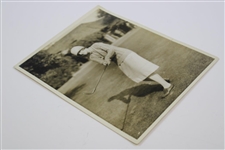 Maureen Orcutt Original Photo Signed On Back Orcutt Estate - Two Crease Lines