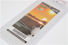 2008 US Open at Torrey Pines Monday Playoff Ticket Tiger Woods PGA Win #65 PSA NM 7