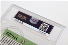 2021 Masters Tuesday Practice Round Ticket #X01921 PSA NM-MT 8