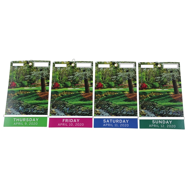2020 Masters Tournament Thursday, Friday, Saturday, & Sunday Tickets