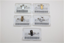 Five (5) Masters Tournament Clubhouse Badges - 2011-2015