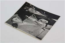 Jack Fleck & Ben Hogan 1955 US Open Championship Wire Photo