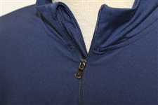 2015 US Open at Chambers Bay Long Sleeve 1/4 Zip Navy Blue Jacket - Worn - Size XL