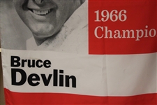 Colonial Bank of America PGA Event Course Flown Oversize Banner - Bruce Devlin Champ
