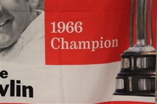 Colonial Bank of America PGA Event Course Flown Oversize Banner - Bruce Devlin Champ