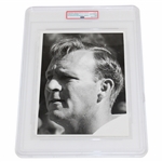 Arnold Palmer 1969 Original News Service Close Profile Photo Authentic Type 1 PSA #84270699
