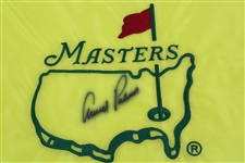 Arnold Palmer Signed Undated Masters Embroidered Flag JSA #YY17048