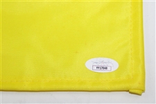 Arnold Palmer Signed Undated Masters Embroidered Flag JSA #YY17048