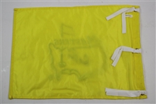 Arnold Palmer Signed Undated Masters Embroidered Flag JSA #YY17048
