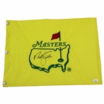 Nick Faldo Signed Undated Masters Embroidered Flag JSA #AI76828