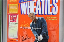 Arnold Palmer Signed Wheaties Box - Framed JSA #AI17818