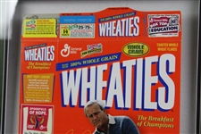 Arnold Palmer Signed Wheaties Box - Framed JSA #AI17818