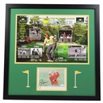 Jack Nicklaus Signed Masters Six Victories Collage Photo Display - Framed JSA #AI62297