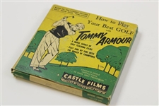 Three (3) Tommy Armour Golf Teaching Films: Stance, Grip & Short Game
