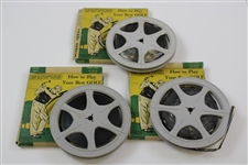 Three (3) Tommy Armour Golf Teaching Films: Stance, Grip & Short Game