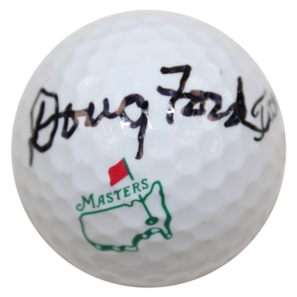 Doug Ford Signed Masters Logo Golf Ball JSA ALOA