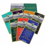2000 US Open at Pebble Beach Mon-Sun Ticket Set with Envelope