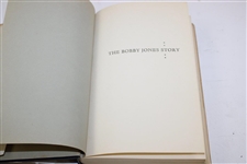 1953 'The Bobby Jones Story' Book w/Dust Jacket Inscribed by Eleanor Keeler