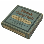 1929 Bobby Jones National Golf Champion Kodak Cinegraph 16mm Golf Film in Original Box