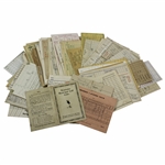 Eighty-Five (85) Classic & Vintage Scorecards from the 1920s-1960s