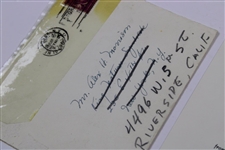 Alex Morrison's 1960 Invitation To Doubleday & Co. Reception For Bobby Jones & 'Golf Is My Game'
