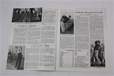 1958 Golf Illustrated Bobby Jones Freedom of St. Andrews Cover - October 16th