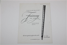 1958 Golf Illustrated Bobby Jones Freedom of St. Andrews Cover - October 16th