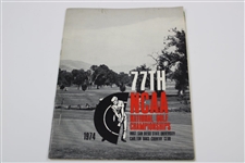 1974 & 1976 NCAA Golf Championship Official Programs