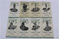 Set of Twelve (12) Byron Nelson Winning Golf Pamphlets
