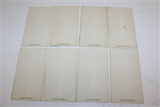 Set of Twelve (12) Byron Nelson Winning Golf Pamphlets