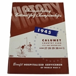 1945 Chicago Victory National Championship Program - Part of Byrons 11 in a Row!
