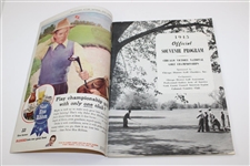 1945 Chicago Victory National Championship Program - Part of Byron's 11 in a Row!
