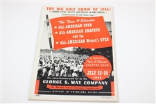 1945 Chicago Victory National Championship Program - Part of Byron's 11 in a Row!