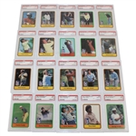 Complete Set of PSA Graded MT 9 Slabbed 1981 Donruss Golf Cards - 60 in Total
