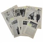 Five (5) Vintage Historic Magazine Articles