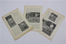 Five (5) Vintage Historic Magazine Articles