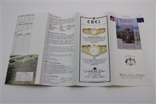 Fifteen (15) 1991 Ryder Cup at Kiawah Official Daily Pairing Sheets - Friday
