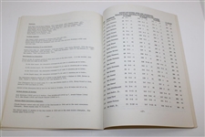 Jack Nicklaus Signed 1975 Masters Scoring Records & Statistics Booklet JSA ALOA