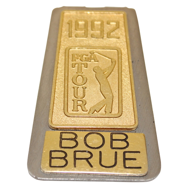 1992 PGA Tour Contestants Money Clip - Bob Brue