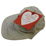 1964 Eisenhower Nat. Heart Fund Matches Hat w/Palmer/Eisenhower Golf Match ticket