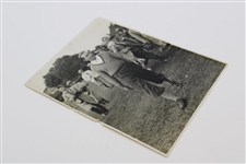 Henry Cotton Walking In The Crowds Press Photo at a Golf Tournament