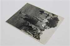 Henry Cotton Walking In The Crowds Press Photo at a Golf Tournament