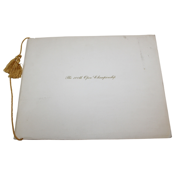 1971 Open Championship Portfolio of Six (6) Golfing Prints by JC Armitage